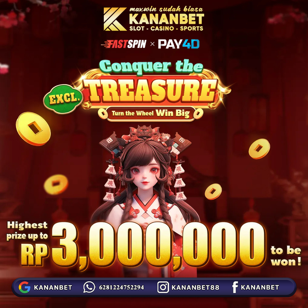 Kananbet Resmi: Slot Jackpot Tinggi Mainkan Rtp Menangkan Dan